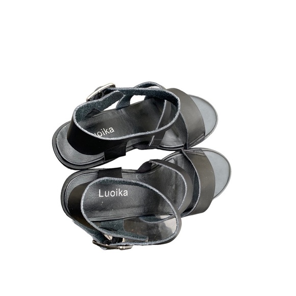 Luoika | Strappy | Chunky | Heel | Sandals | Size: 6.5 - Picture 5 of 13
